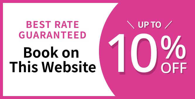 BEST RATE GUARANTEED Book on This Website UP TO 10%OFF